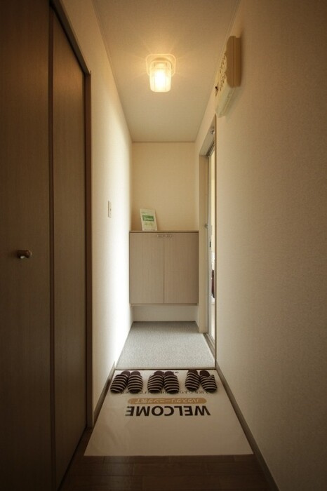 ヴィラアフェクション　A棟の玄関
