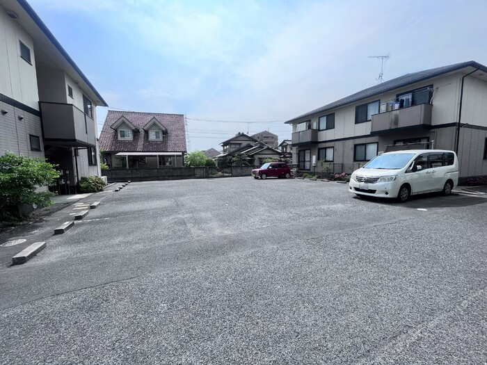 ヴィラアフェクション　A棟の駐車場