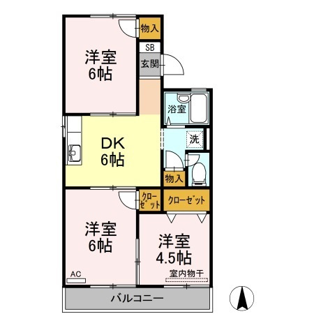 サンハイツ　いたの　A棟