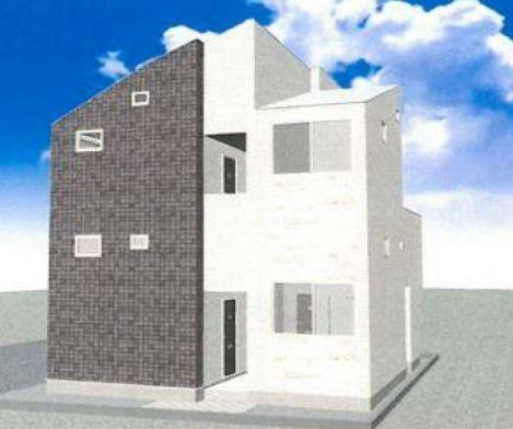 ハーモニーテラス池袋の外観パース|完成予想パース