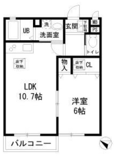 ロイヤルパークの間取り