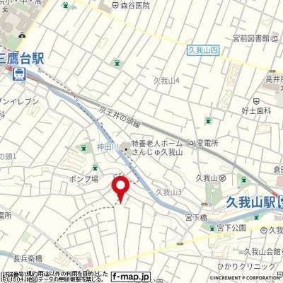 【地図】 | WATEI久我山