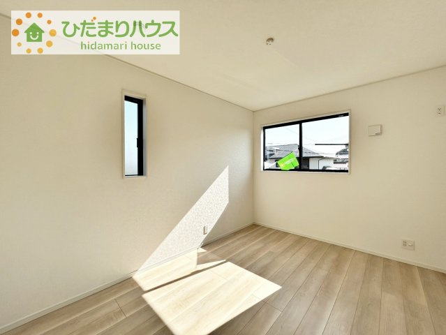 【洋室】 | つくば市大曽根第1　新築戸建　3号棟 | 白を基調とした開放感あふれるルームデザイン(^^)/