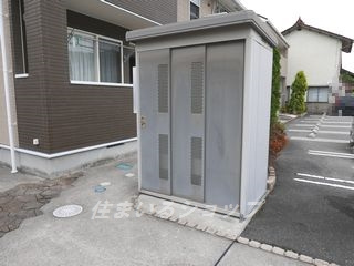 安芸高田市吉田町国司のアパートのその他|ごみステーション