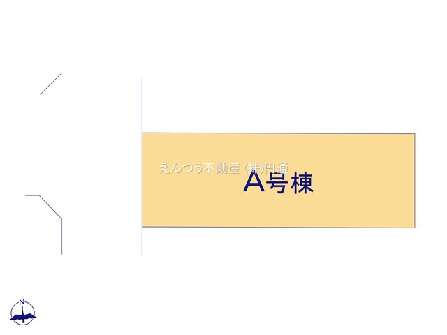 ハートフルタウン東蟹田の区画図