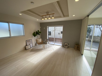 【居間・リビング】 | 新築戸建 東村山秋津町2丁目