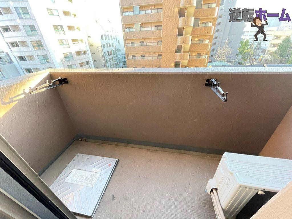 プレサンス上前津リラクシア　名古屋市賃貸　仲介手数料無料のバルコニー|バルコニー