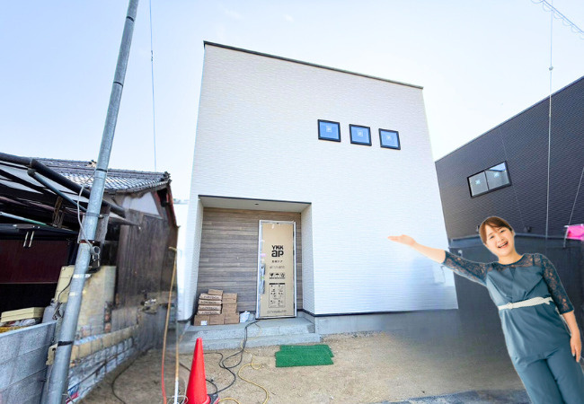 LAVIE余戸西2502B　余戸西5丁目の新築戸建の外観|おしゃれな外観です