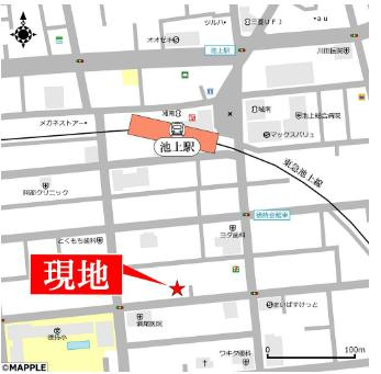 AVENIRアヴェニール池上の地図