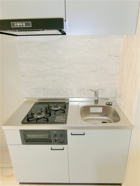 AVENIRアヴェニール池上のキッチン|2口ガスグリル付システムキッチン