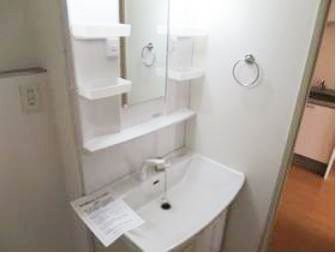 鉄飛坂マンション（テッピザカ）の独立洗面台