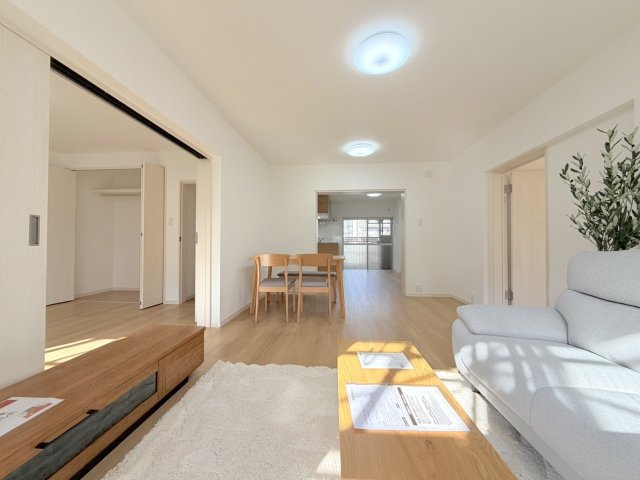 奈多団地24号棟の外観パース