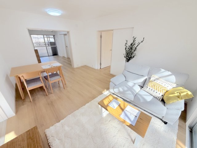 奈多団地24号棟の居間・リビング