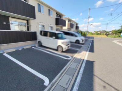 【駐車場】 | サンリットヴィレッジ　Ⅰ | カースペースがあります