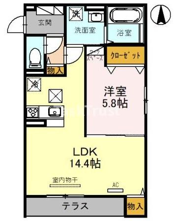 【間取り】 | GARANCE新森