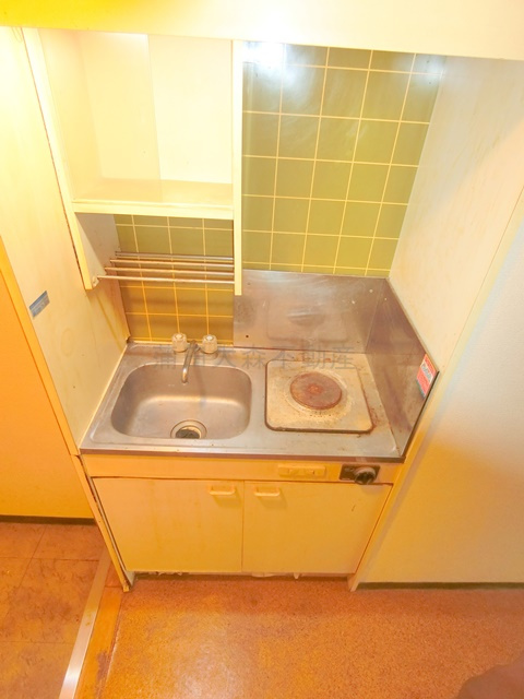 スカイコート蒲田のキッチン|ガスコンロキッチン