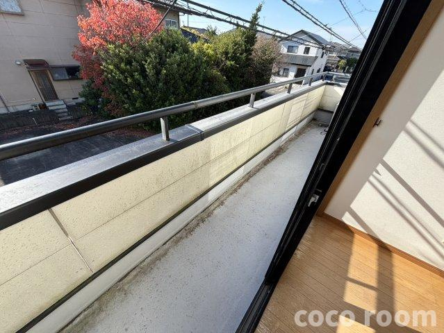 グランディール　Ｃのバルコニー