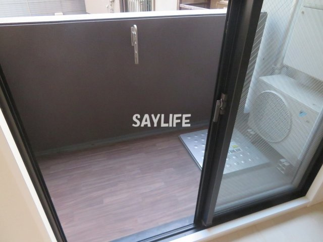 S-RESIDENCE緑橋駅前のバルコニー