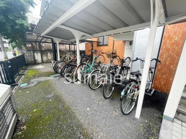 トルス大久保Ⅱのその他共用部分|駐輪置き場です！