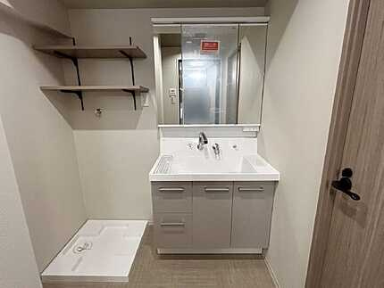 ダイアパレス大手町の独立洗面台