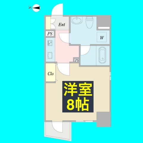 アクアヒルズの間取り