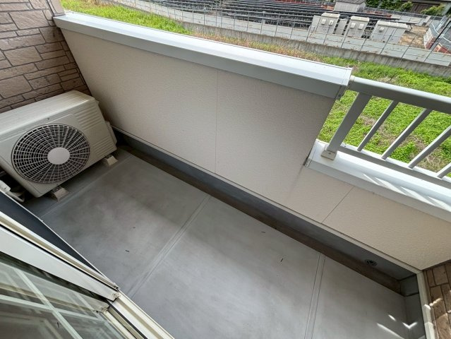 シャン・ド・フルールのバルコニー