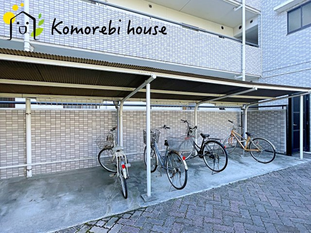 北鴻巣パーク・ホームズの駐輪場|駐輪場です