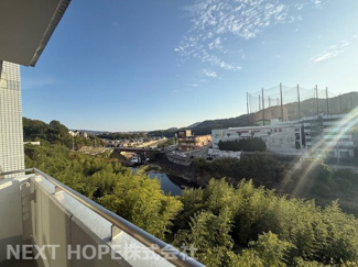 【展望】 | 移瀬ガーデンハイツ | バルコニーからの眺望です♪緑豊かな環境です！