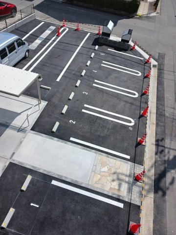 Ｗｅｓｔ　Ｒｉｖｅｒ　Ⅱの駐車場|駐車場に車を止められます