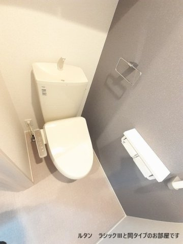 シャンス　トロワのトイレ|トイレもきれいです