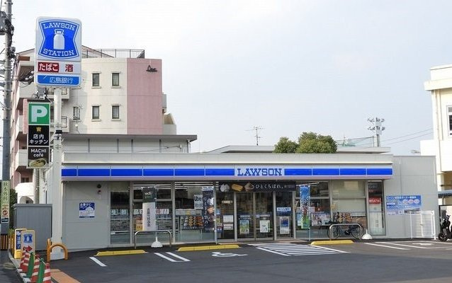 グランジュネッスの周辺|ローソン　広島東本浦町店まで70m