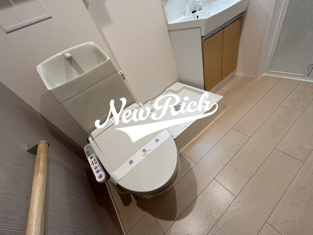 前橋市下新田町のアパートのトイレ