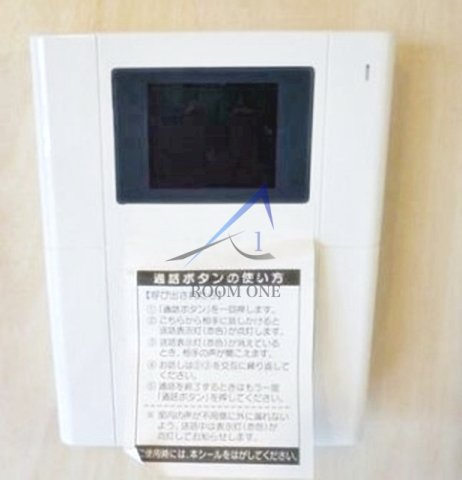 Ｄ－Ｓｑｕａｒｅ千歳船橋のセキュリティ|モニター付きインターホンです。