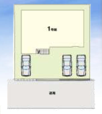 【区画図】 | LIGARE　松川町３期　１号棟 | ★内覧予約で新米2kg★