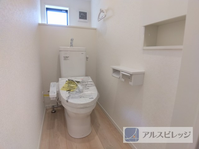 新築/新座市馬場3丁目　第21全２棟のトイレ