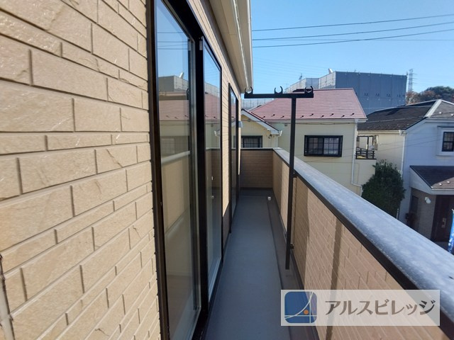 新築/新座市馬場3丁目　第21全２棟のバルコニー
