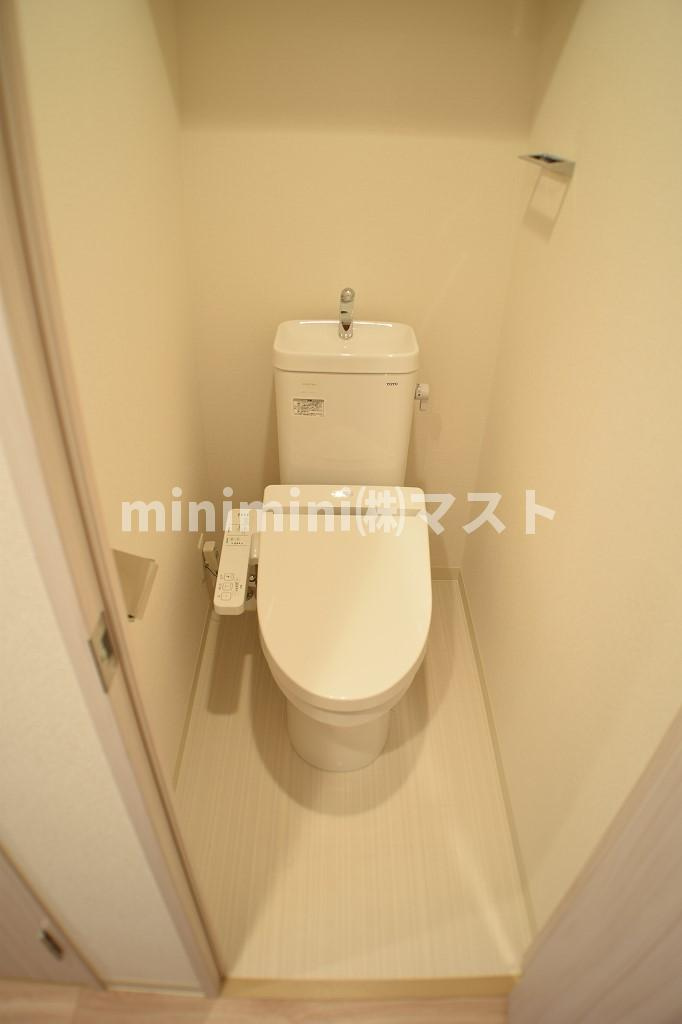 プレサンス江戸堀のトイレ