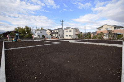 【外観】 | 湘南台駅 藤沢市獺郷／建築条件なし４５坪以上　売地残２区画-53-3- | 空が広がる爽快な分譲地♪ぜひこの場に立って風に吹かれながらマイホームをイメージしてみてください！