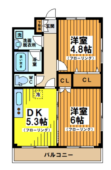 【間取り】 | アビタシオン松原