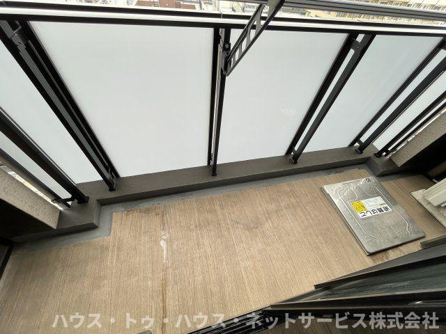 グランジュテ柏のバルコニー