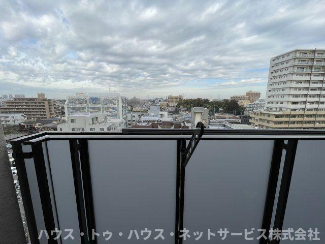 グランジュテ柏のバルコニー