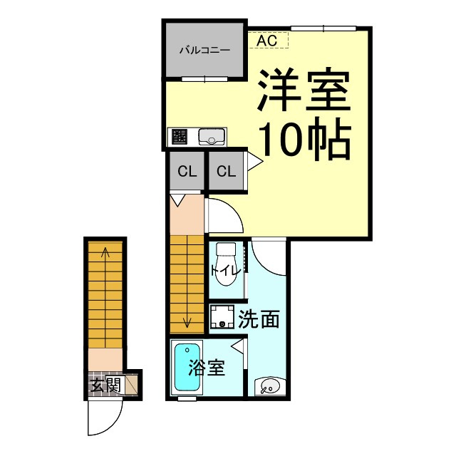 アシンプトートA棟の間取り