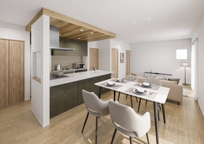 【居間・リビング】 | 三重郡川越町大字南福崎《2号棟》