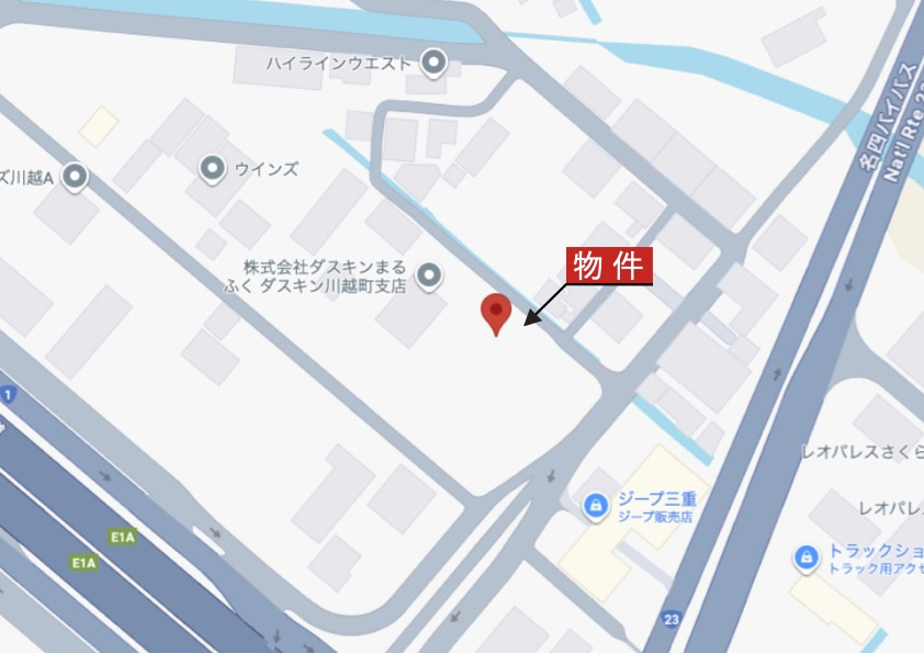三重郡川越町大字南福崎《2号棟》の地図|詳細Map