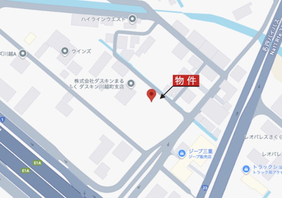 【地図】 | 三重郡川越町大字南福崎《6号棟》 | 詳細Map