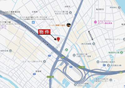 【地図】 | 三重郡川越町大字南福崎《7号棟》 | 広域Map