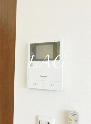【セキュリティ】 | サンライズ大山Ⅱ | モニター付きインターホンです。