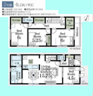 習志野市鷺沼台三丁目　新築分譲住宅２号棟の画像