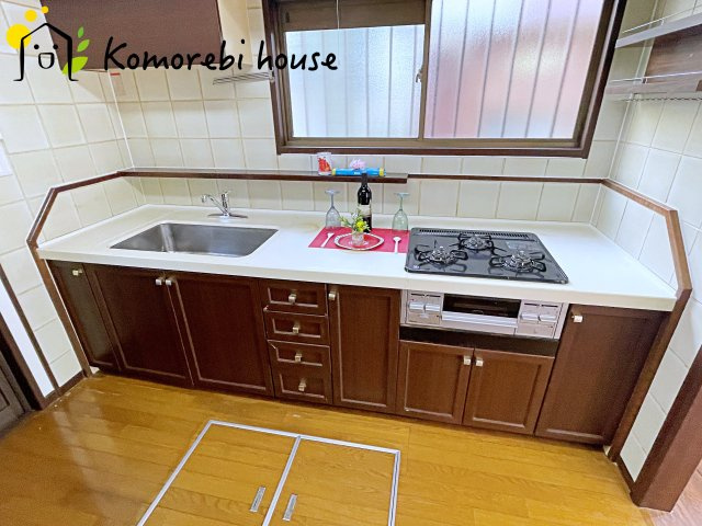 蓮田市大字閏戸　中古一戸建てのキッチン|どんなお料理ができるのか楽しみです