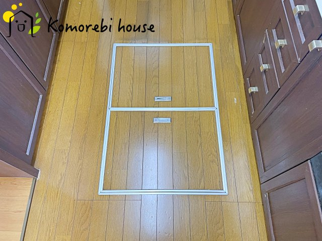 蓮田市大字閏戸　中古一戸建ての収納|キッチンに床下収納があるのでストックできます